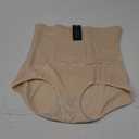 Tummy Control Shapewear Panties for Women High Waisted Body Shaper Slimming Shapewear Underwear Girdle Panty (XX-Large, Beige-smooth Fabric)