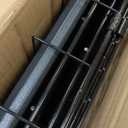 BestPet | Dog Crate | 48" | Black | Foldable Metal Kennel with Double Doors, Secure Slide-Bolt Latches, Leakproof Tray | Portable Dog Cage for Large Breeds | for Travel, Indoor & Outdoor Use