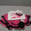 Luke and Lulu Birthday Girl Shirt – 2nd Birthday Outfit Girl – Toddler & Kids 2 Year Old Outfit – Cute Ears & Bow Design, Size 3T