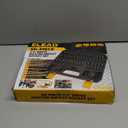 ELEAD 1/4" Drive Impact Socket Set, 56-Piece Standard SAE (5/32 to 9/16 inch) and Metric (4-15mm) Size, Deep & Shallow, 6 Point, Cr-V, 72-Tooth Ratchet Handle, Extension Bar, Universal Joint