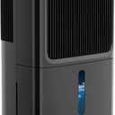 2500 Sq.Ft Dehumidifiers for Home with Drain Hose Max 34 Pints, VEAGASO Dehumidifier for Basement, Bathroom, Bedroom, Three Modes, Intelligent Humidity Control, Dry Clothes, 24HR Timer BLACK