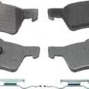 Wagner Brake ThermoQuiet MX857 Semi-Metallic Disc Brake Pad Set