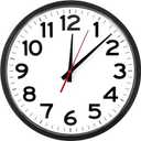 Ultimate Wall Clock | 14 Inch | Modern | Quartz | Analog | Home | Office | School | Gym | Indoor | Outdoor | Unbranded | Classic | Black | Battery Operated | Modern Dcor | Ticking, 14 Non-Atomic