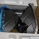 Headlights for 2009-2018 Dodge Ram 1500, for 2010-2018 Dodge Ram 2500 3500 with High/Low beam Bulbs, Driver & Passenger Side(ONLY fit Quad-Hole Single Headlight) (OE Replacement, A/Chrome Housing Amber Reflector Clear Lens)