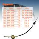 UCV500060 Shifter Cable Fits for Land Rover LR3 LR4 2005-2015 | Fits For Land Rover LR3 LR4 3.0L 4.0L 4.4L 5.0L V6 V8 2005-2015, Replaces UCV500060 UCV500060GEN UCV 500060