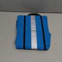 Waterproof Hooded Dog Raincoat - Adjustable Reflective Pet Jacket, Lightweight Dog Slicker Poncho for Small to X- Large Dogs and Puppies (Blue, Large)