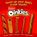 Hartz Oinkies Smoked Pig Skin Chicken Jerky Twists Dog Treats, 10 Count (Pack of 6) (Packaging May Vary)