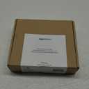 Amazon Basics PC Power Cord, 10 feet, AC Power Cord for Monitor, Computer, TV, 3 Prong, 18 AWG, 125 Volts, Black