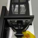 Darkaway Outdoor Wall Lights, Exterior Light Fixture with Seeded Glass, Aluminum Anti-Rust Exterior Lights Sconces Lighting for House Porch Yard Hallway Doorway Garage