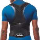 Selbite Posture Corrector for Men and Women - Back Brace for Upper and Lower Body Support - Adjustable Straightener with Pain Relief and Muscle Memory (X-Small)