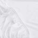 Serta Power Chill Queen Size Waterproof Mattress Cover, Soft and Breathable Cooling Mattress Protector, 15" Elastic Deep Pocket for Secure Fit, White