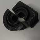 X AUTOHAUX 970343792/3 Black Rubber Front Stabilizer Sway Bar Bushing for Porsche Panamera 2010-2014