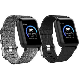 Compatible for 3Plus Vibe Plus Band, Breathable Nylon Woven Fabric Replacement Accessory Strap for Smartwatch
Amazon's Choice