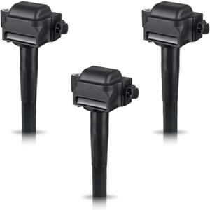 UF267 Ignition Coil Pack and Iridium Spark Plugs Set of 6 Compatible with Toyota Camry Sienna Solara Lexus ES300 RX330 19992010 Replaces#C1175, 4504