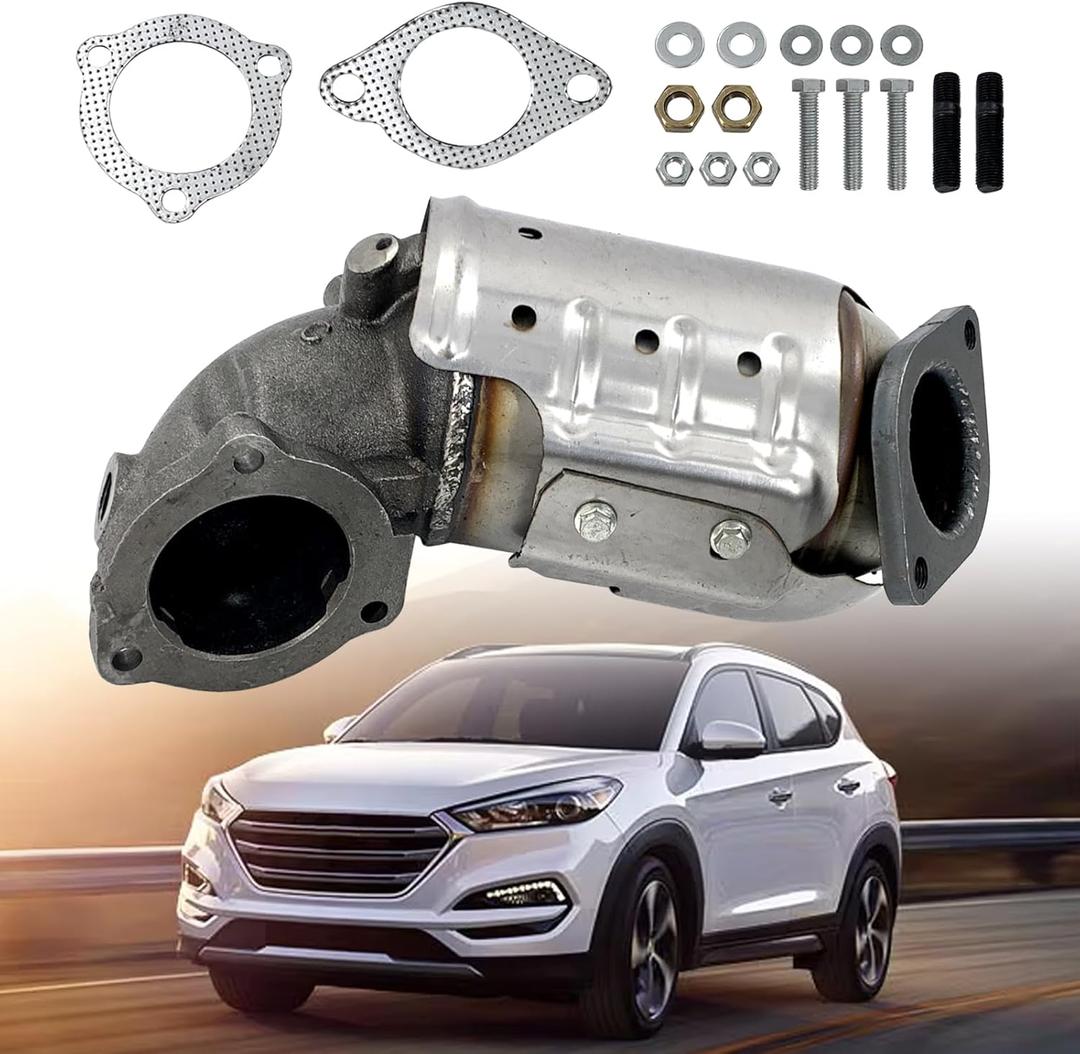 33362 Front Catalytic Converter with Gasket Kit Compatible with 2016 2017 2018 Hyundai Tucson Sport L4 1.6L AWD Replace#285302BAJ0, 679-547, 679547, 679 547,17543, 644197