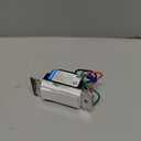 Leviton Decora Slide Dimmer Switch for Dimmable LED, Halogen and Incandescent Bulbs, DSL06-1LZ, White with Ivory and Light Almond Faceplates