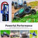 Zeee 2S Lipo Battery 7.4V 5200mAh 80C Hard Case Battery with EC5 Plug Compatible with 1/8 1/10 RC Vehicles Car Slash RC Buggy Truggy Airplane Drone(2 Pack)