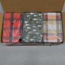 WDS Premium Gift  Card Holders Tins for Christmas - 10 Rustic Metal Tin Boxes Holders with Lids for Gift Cards & Money - Box Perfect for Birthday Valentine's Easter - Custom Boxed for Easy Gift Giving