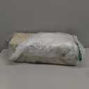 Whitewash Seagrass Tank Basket with Lid Woven Toilet Roll Storage Basket with Sections Rectangular for Organize Snack Toys (Large Compartment 16.5inch L x 5.5inch W x 5.5inch H)