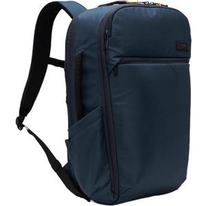 Halfday Roamer All-in-One Travel Backpack: 15” Laptop Compartment, Built-In Shoe/Laundry Pouch (Magnetic Sternum Strap, Padded Shoulder Support), Weekend & Business Trip Carry-on Bag, Marine, Medium