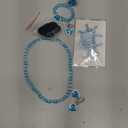 Long Braided Wigs for Kids Blonde Braided Wig Set for Girls Halloween Cosplay Wigs (Blonde/Braided-2)