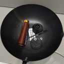 Souped Up Recipes 10 Inch Carbon Steel Wok For Electric, Induction and Gas Stoves (Lid and User Guide Video Included)