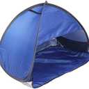 Sleeping Headrest Tent, Mosquitoes Prevention Steel Top Beach Headrest Tent Easy Install Beach Sun Shelter Instant Sun Canopy with Zippered for Hiking Outdoor Picnic Beach Camping