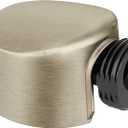 Moen Round Drop Ell Handheld Shower Hose Wall Connector, Brushed Nickel Finish, A725BN (0.5 Inch IPS)