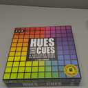HUES and CUES - Vibrant Color Guessing Board Game for 3-10 Players Ages 8+, Connect Clues and Guess from 480 Color Squares