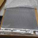 SCITOO 4997 Air Conditioning A/C Condenser Compatible for 2016-2017 for Chevrolet for Equinox 2.4L 3.6L 2016-2017 for GMC for Terrain 2.4L 3.6L