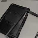 SEYMAC Case for Samsung Galaxy Tab S10 FE+/ S10 FE Plus 5G 13.1 2025, Heavy Duty Full-Body Shockproof Protective Case with Screen Protector, Stand, Hand/Shoulder Strap and Pen Holder, Black