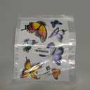 3D Butterfly Stickers for Car, Cute Vinyl Butterfly Decals Waterproof Scratch Cover Stickers Removable Peel and Stick Vintage Fridge Locker Bumper Decals for Vehicles Adhesive Automotive Graphics