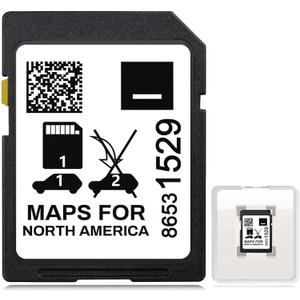Latest Version Navigation SD Card Compatible with GM Vehicles, 86531529 Map Update fit for GMC, Chevrolet, Cadillac and Buick
