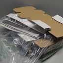 50 Pack 7x5x2 Small Shipping Boxes, White Corrugated Cardboard Packaging Box for Small Business