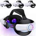 Kawaye Head Strap Compatible with Meta Quest 3S/Quest 3/Quest 2, VR Headset Straps, Elite Strap Replacement Enhanced Support&Comfort for VR Consoles
