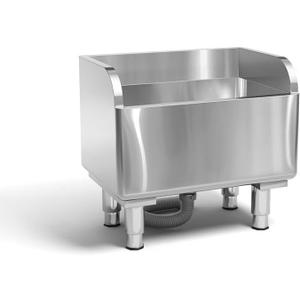 Stainless Steel Floor Mop Sink - Mounted Mop Service Basin for Commercial Use (23.6'16.1'21.6') Stainless Steel Floor Mop Sink - Mounted Mop Service Basin for Commercial Use (23.6'16.1'21.6')