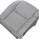 Front Left Driver Side Bottom Synthetic Microfiber Leather Medium Gray Seat Cover Compatible with Toyota 4Runner 2003 2004 2005 2006 2007 2008 2009
