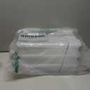 Citylife 3 PCS Plastic Storage Bins with Latching Lids Portable Project Case Clear File Box Stackable Storage Containers for Organizing A4 Paper, Photo, Document, Scrapbook (5QT)