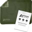 Large Hot and Cold Flexible Gel Ice Packs for Injuries Reusable, Cold Packs for Injuries Reusable Ice Packs, Soft Ice Pack for Back Cold Compress - 11.5" x 14.5" - Green