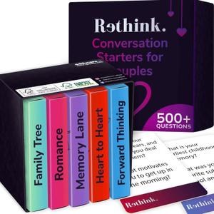 QUOKKA Conversation Cards Game - Couples Edition | Premium Version | Relationship Connection - Great Board Game for Married Husband & Wife