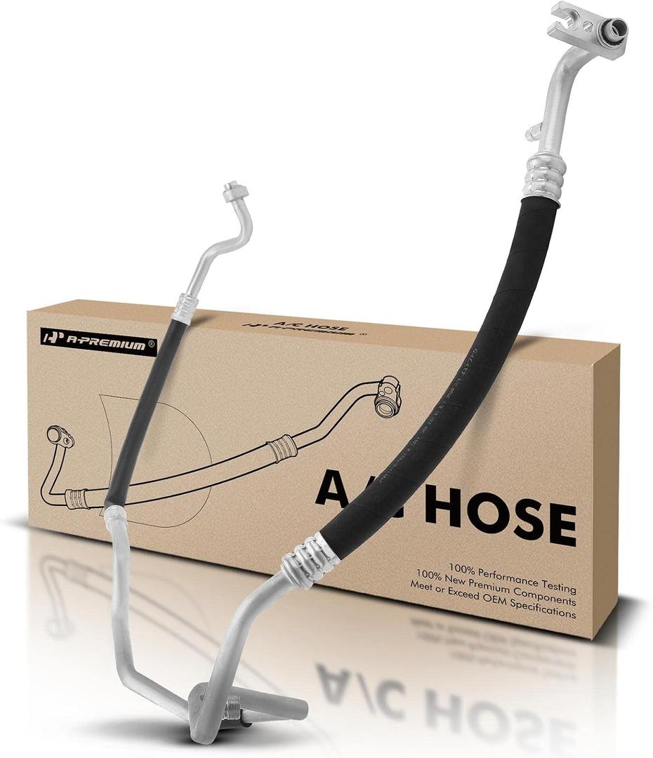A-Premium A/C Suction Hose Assembly Compatible with Ram C/V 2012-2015 & Dodge Grand Caravan 2011-2020 & Chrysler Town & Country 2011-2016, 3.6L, Compressor to Evap