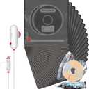 Vacbird Filament Vacuum Storage Kit with USB Pump, 20 Pack Light-Proof Vacuum Sealed Bags for 3D Filament, Spool Sealing for Keeping Dry and Clean (12.6 * 13.38 in)