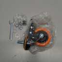 Caster Wheels 1600Lbs, Threaded Stem Casters Set of 4 Heavy Duty, Safety Dual Locking Industrial Castors, Wheels for Cart, Furniture