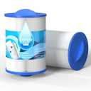 ROYOR PWW50 Spa Filter for Hot Tub - Hot Tub Filters Replacements Unicel 6CH-940, PWW50P3 (1-1/2" Coarse Thread), Filbur FC-0359, Waterways 817-0050, 45 Sq. Ft. Viking Spa Filter, 3 Pack