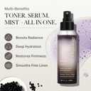 depology Glowing Spray Serum, Hydrating & Firming Facial Mist, Radiance Skin, Smooths Fine Lines and Wrinkles, Face Mist with Hyaluronic Acid & Collagen, Facial Spray for All Skin Types, 4.06 Fl Oz.