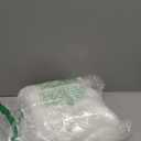 OKAYDA 18" x 18" Round Faux Sheepskin Chair Cover Seat Cushion Pad Super Fluffy Soft Fur Rug for Vanity Chair, Car Seat, Sofa, Living Room, Office (White)