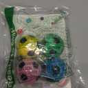 SPOT Sponge Soccer Ball Cat Toys - Interactive and Colorful Plush Toy, Fun for Cats and Kittens to Bat and Chase, Keep Cats Entertained - 1.5" Assorted 4- Pack