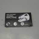 Handheld Sewing Machine,Two dear,Mini sewing machine,Easy to Use for Beginners and Fast Stitch Suitable for Clothes,Fabrics and Fast Stitch Suitable - Black