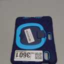 BATYUE Case for iPad mini 7 (A17 Pro) 2024/ iPad mini 6 (A15 Bionic) 2021 8.3 inch, Shockproof Case for iPad mini 7th/6th Gen with Pencil Holder/ 360 Swivel Stand/Shoulder Strap - Navy Blue