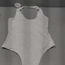 Avidlove Women's Sexy Halter Bodysuit Going Out Backless Tank Top Sleeveless Thong Body Suits Summer Outfits, Small